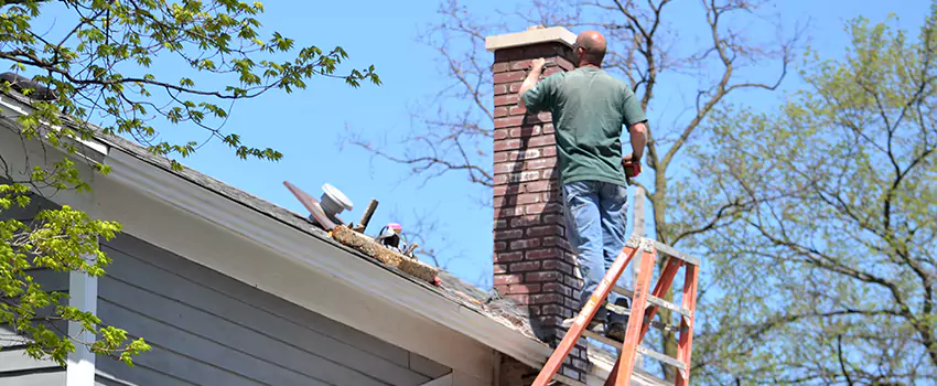 Vinyl and PVC Chimney Flashing Installation in Bonney Lake, WA